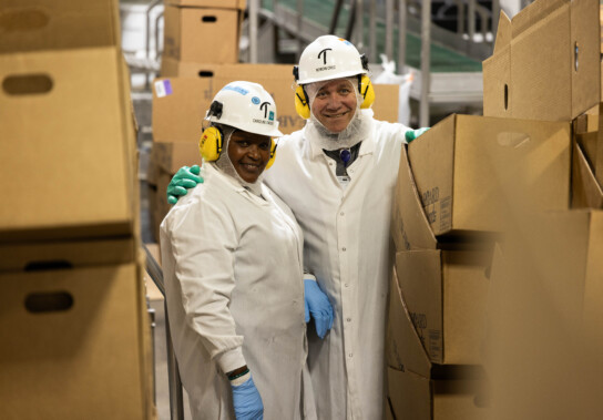 For the fourth year in a row, Triumph Foods has earned the Worker Safety Award of Honor for worker safety improvement and achievement from the Meat Institute, the nation’s largest trade association representing meat and poultry packers and processors. This is the Meat Institute’s highest-ranking honor for worker safety.
